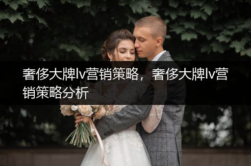 奢侈大牌lv营销策略，奢侈大牌lv营销策略分析